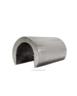 100G Barrel Jacket Weight attached to an air rifle barrel, showcasing its secure fit and stainless steel construction.