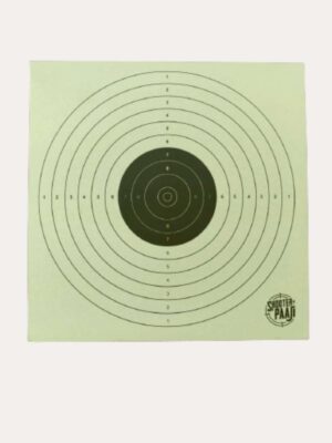 Yellow Paper Shooting Target for 10m Air Pistol, ISSF standard size