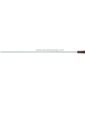 High-quality MEC Barrel Cleaning Rod with ergonomic wooden handle and non-abrasive coating.