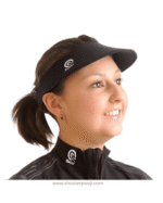 Sauer Visor made from neoprene, offering adjustable fit and superior light protection for sports shooters.