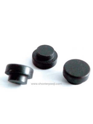 MEC Rubber Knop Black