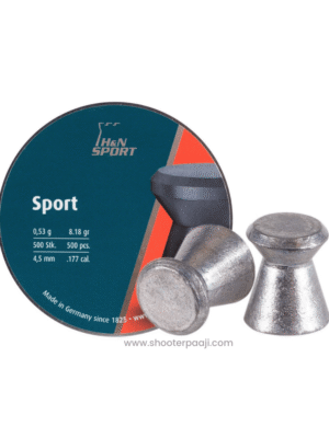 H&N Sport .177 Cal, 8.18 Grains, 4.50mm – Wadcutter Pellets