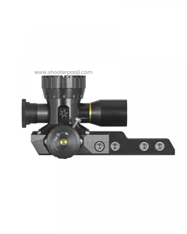Centra Spy Long Sight - Precision rifle sight with extended chassis and dual clamps for enhanced stability and accuracy.