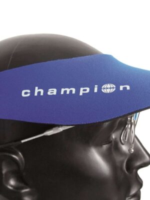 Champion Visor made from 100% neoprene, providing optimal visibility and comfort for shooters.