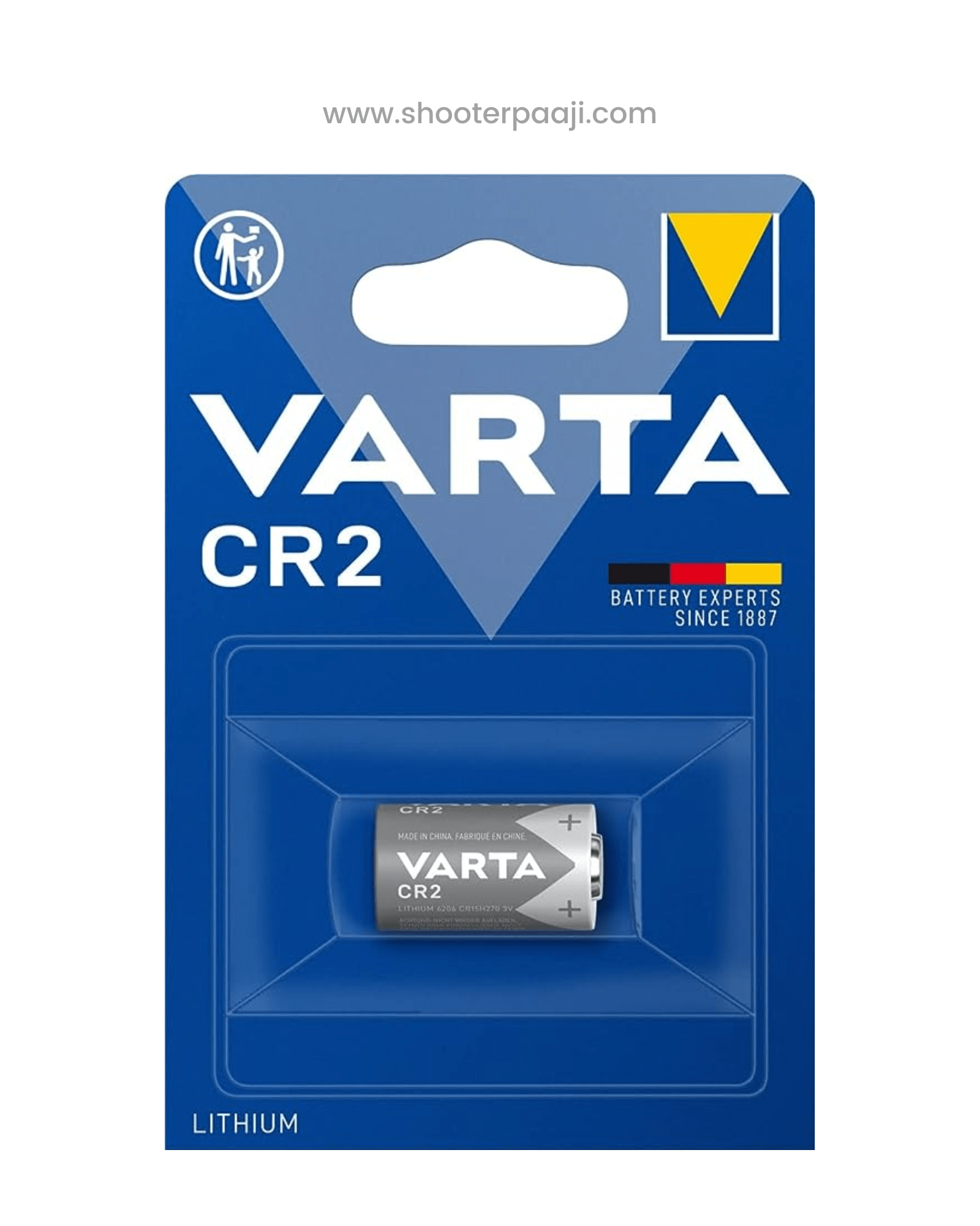Varta CR2 3V Lithium Battery for Morini 200EI