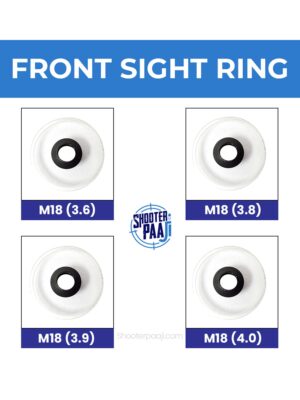 SP Front Sight Ring – Black