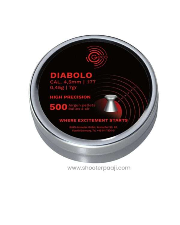 Geco Diabolo 4.5MM, .177 Cal, 50 Tins Box