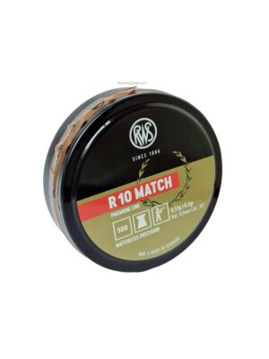 RWS R10 Rifle and Pistol Match Pellets – Box of 50 Tins