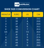 K2 ARMA Rifle Shooting Shoes with four-strap system and anti-slip sole